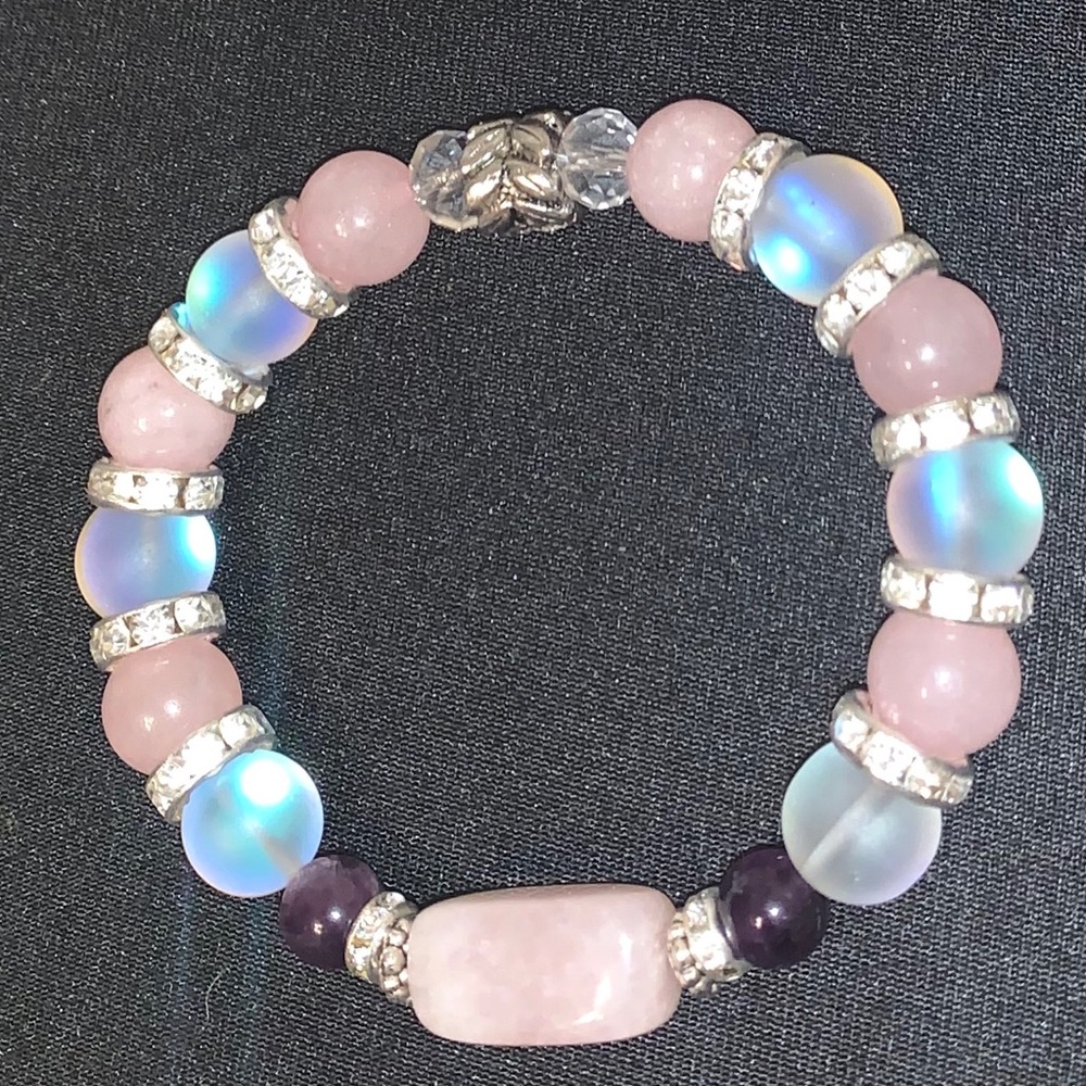 “LOVE” Authentic Gemstone Bracelet 💓
